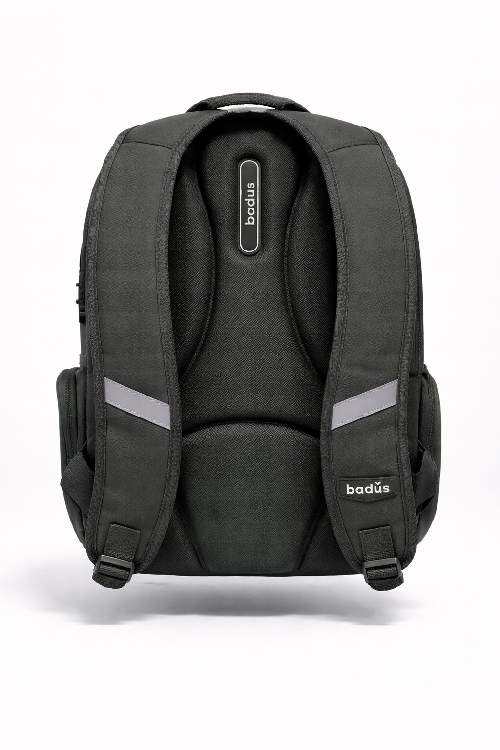 MOCHILA BADUS / PORTA LAPTOP / MODELO WELCOME BACK / DE 29 L / COLOR PLOMO