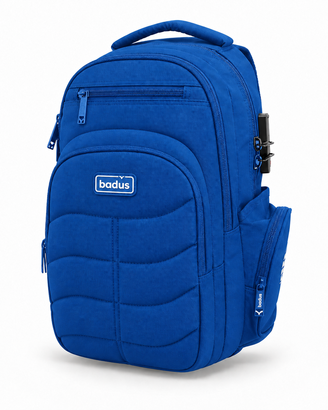 Mochila Escolar Porta Laptop New Adventures 34L – Acero | Badus Perú