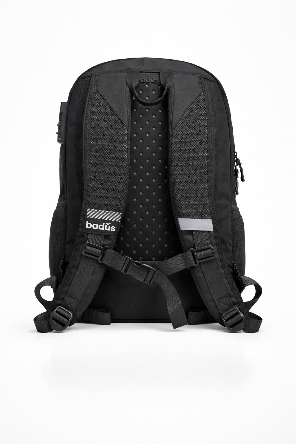 MOCHILA BADUS / PORTA LAPTOP / MODELO VENICE / DE 33 L / COLOR NEGRO