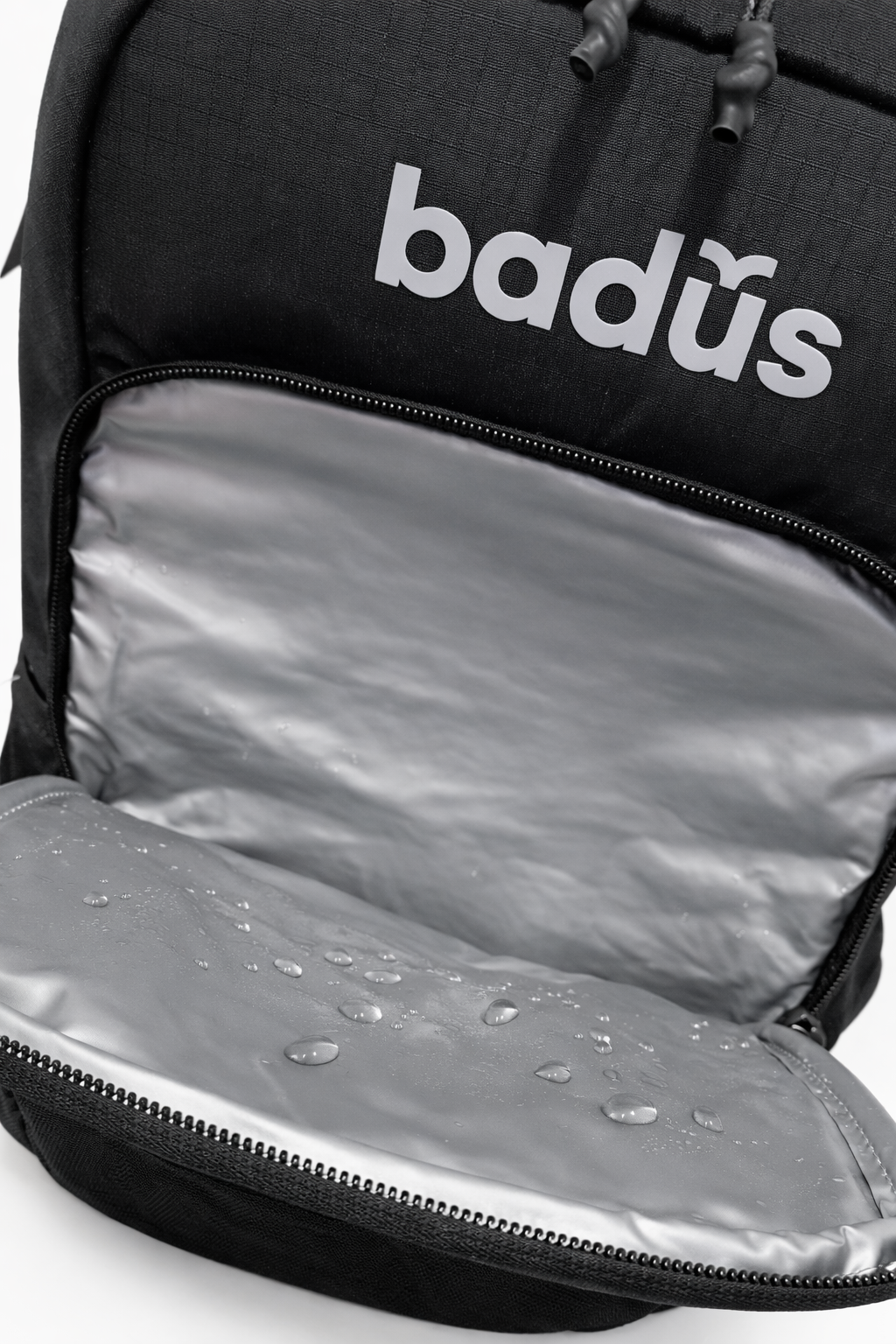 MOCHILA BADUS / PORTA LAPTOP / MODELO MALIBU / DE 33 L / COLOR GRIS AZUL AMARILLO