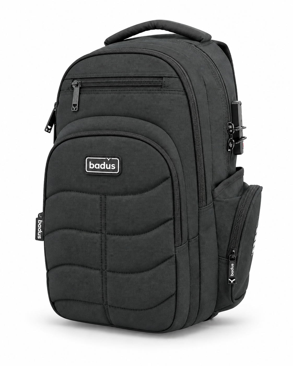 Mochila Escolar Porta Laptop New Adventures 34L – Plomo | Badus Perú