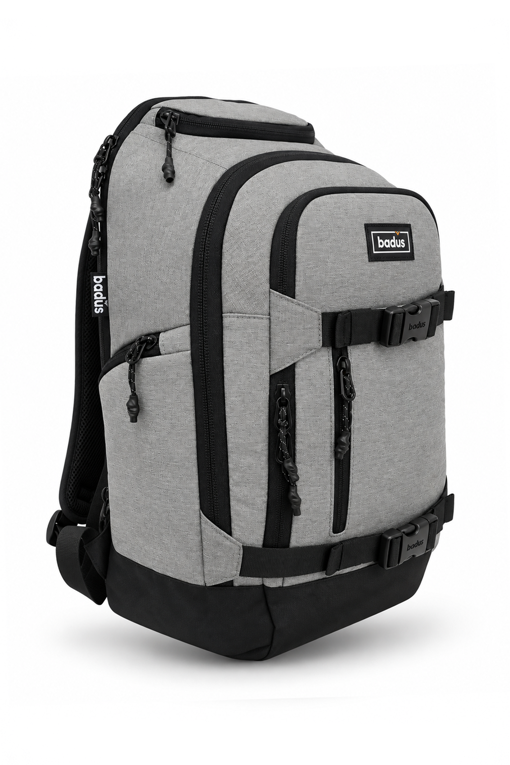 Mochila Porta Laptop Trestles 33L – Gris Negro | Badus Perú
