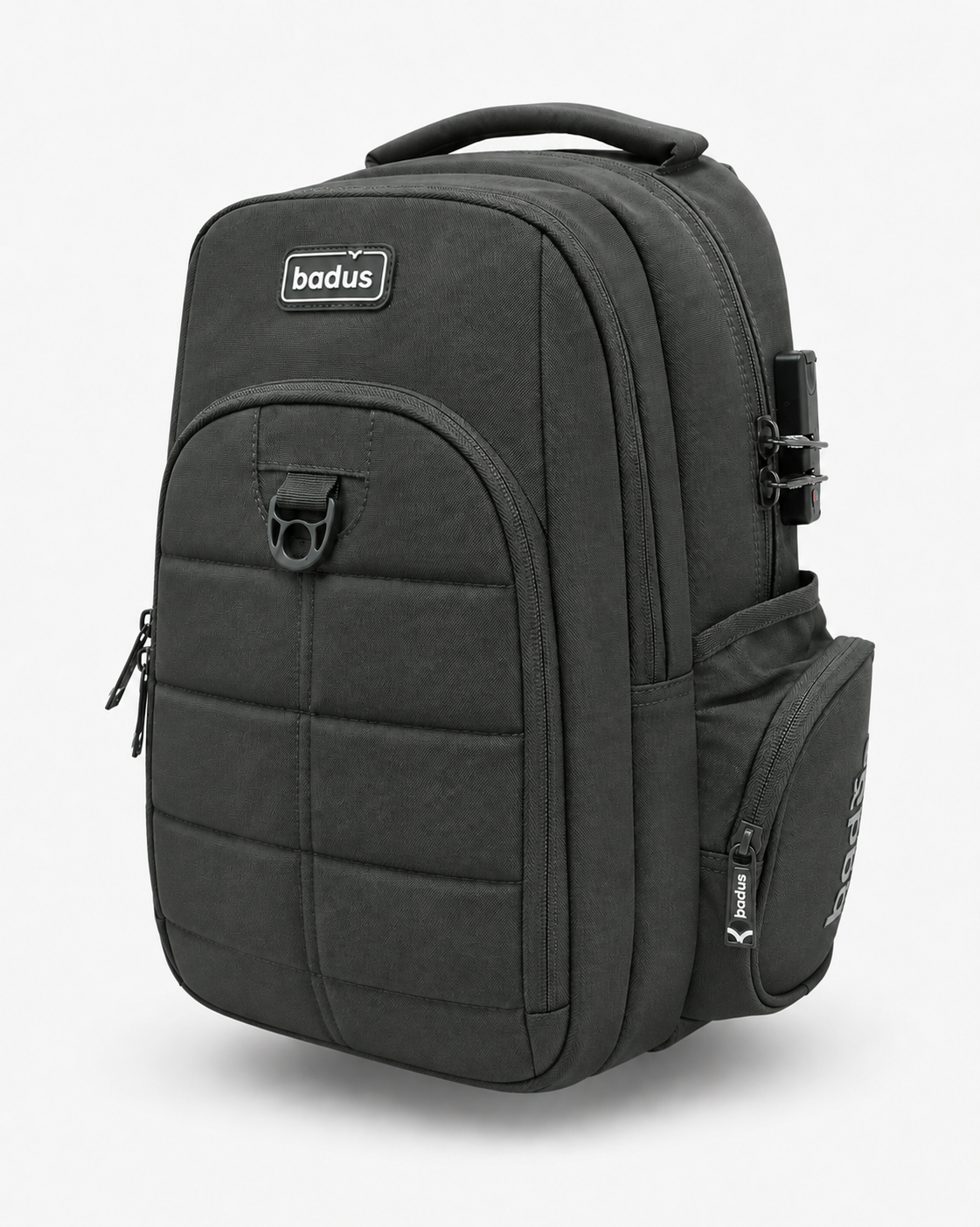 Mochila Escolar Porta Laptop Welcome Back 29L – Plomo | Badus Perú