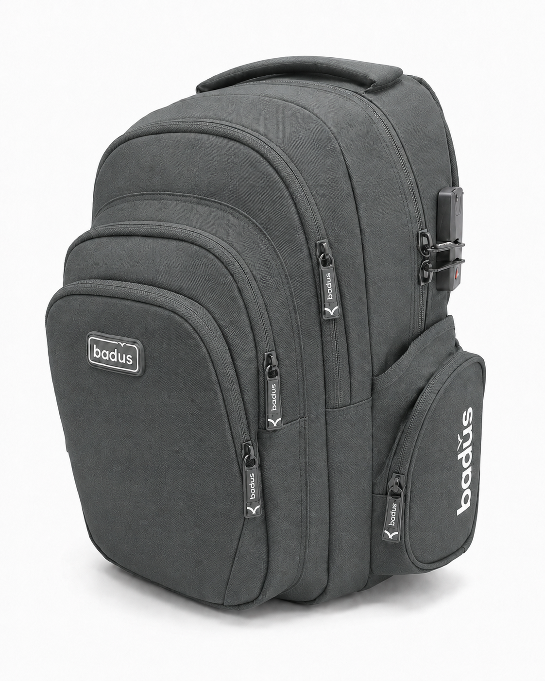 Mochila Escolar Porta Laptop Super Cool 33L – Plomo | Badus Perú